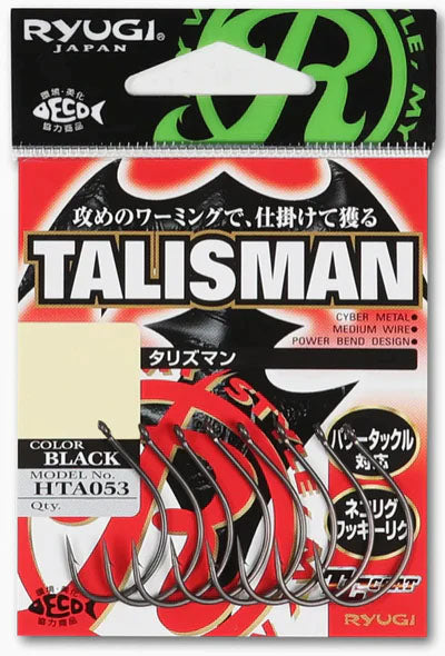 RYUGI TALISMAN TC Coated Hook 8 Pc./pack