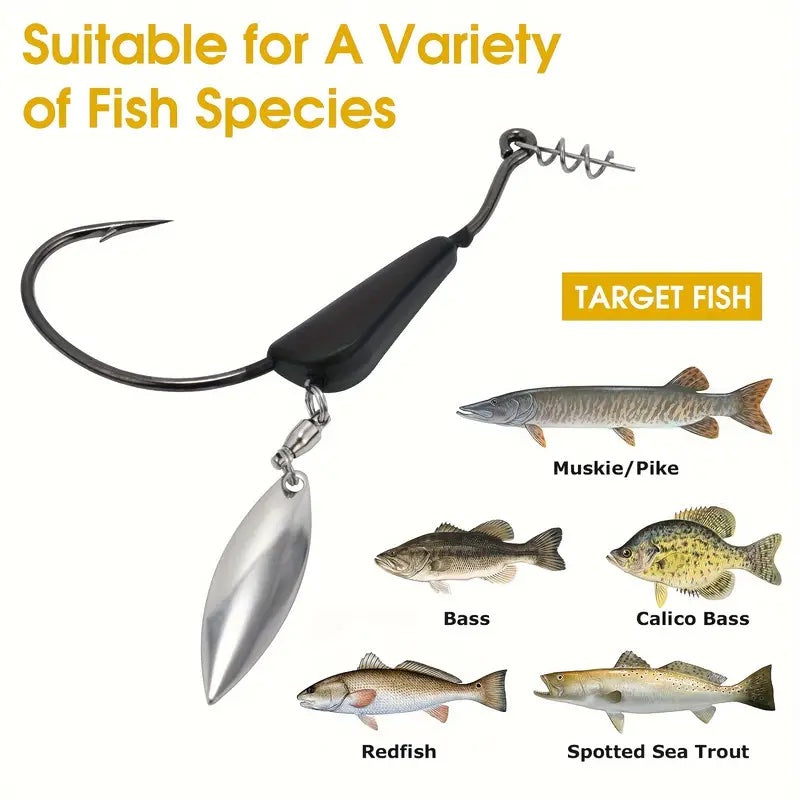 Bladed Swim Hook