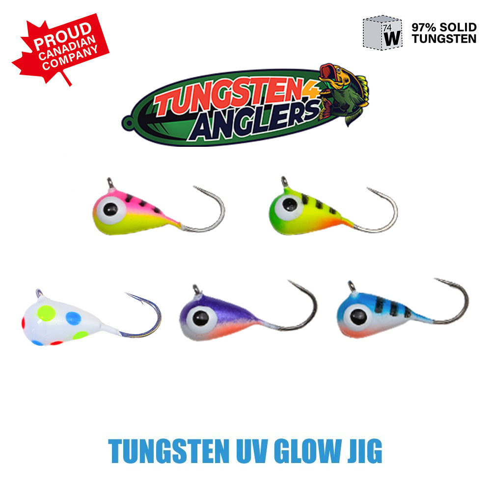 Tear Drop Ice Jigs
