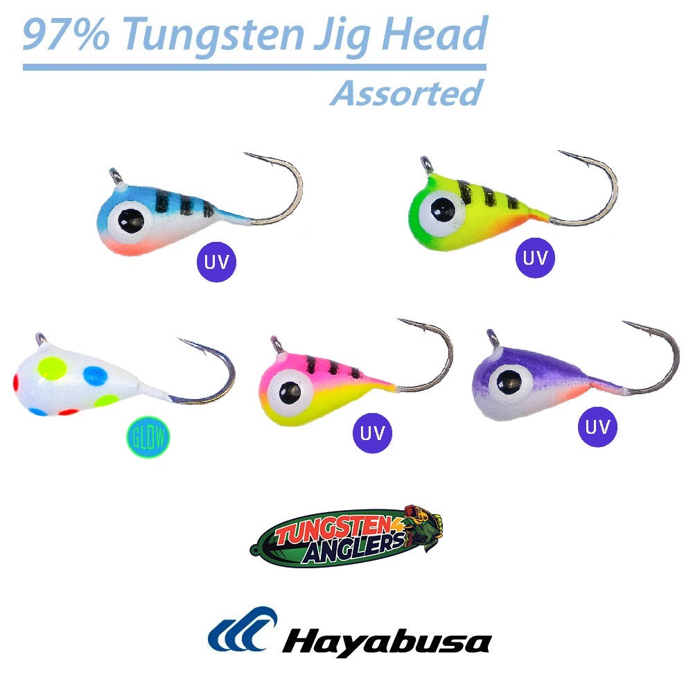 Tear Drop Ice Jigs