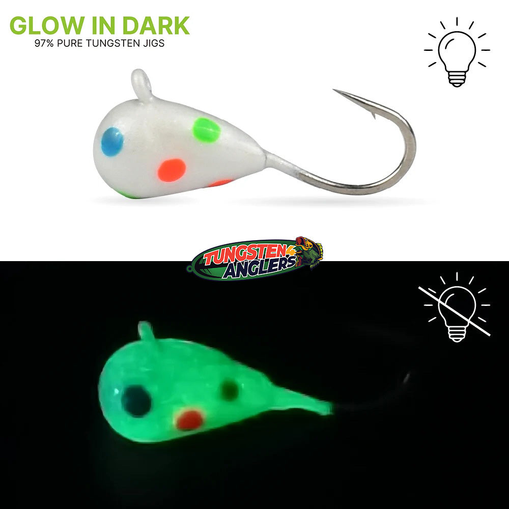 Tear Drop Ice Jigs